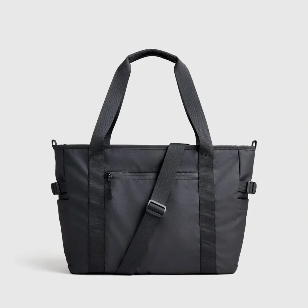 Quince Weatherproof Utility Tote in Black NWT OVERSTOCK IN PACKAGE 792